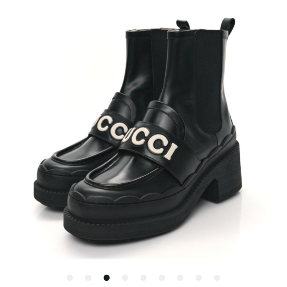 Gucci Ornella Logo Ankle Boots - Picture 3 of 8